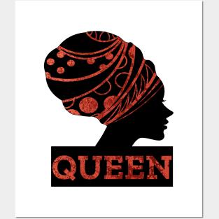 WOMEN Empowerment Black Queen Posters and Art